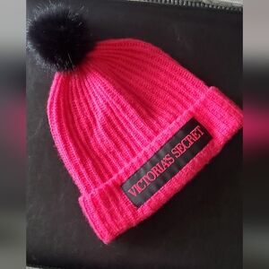 Victoria's Secret PINK/BLACK NEW Hat